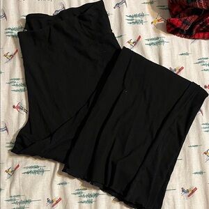 Black Wide-Leg Pants